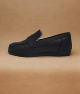 Matte Black Loafers Shoes for Babies - Harpers